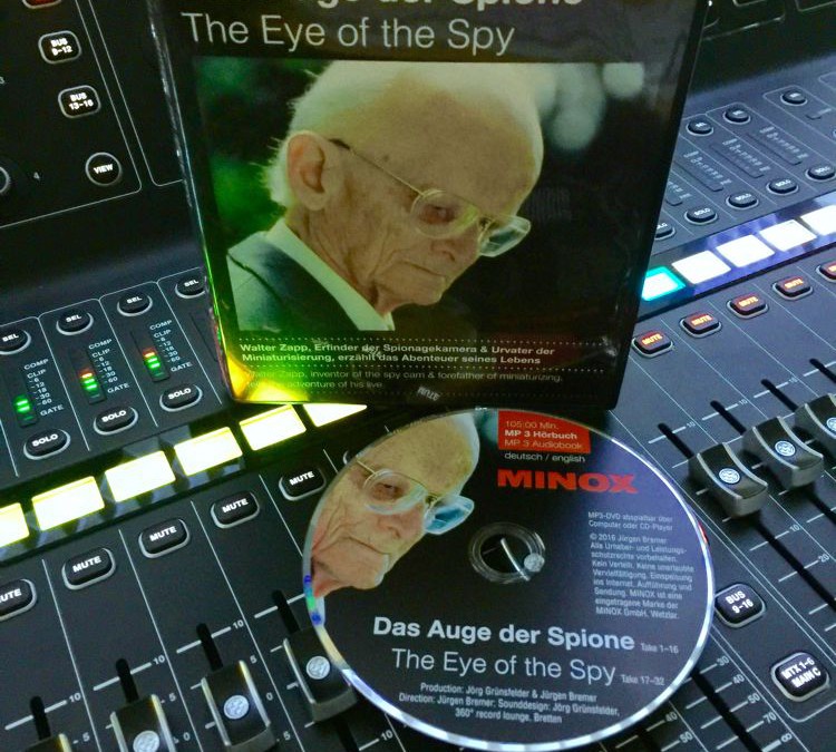 Neues Hörbuch „ Walter Zapp – Das Auge der Spione“